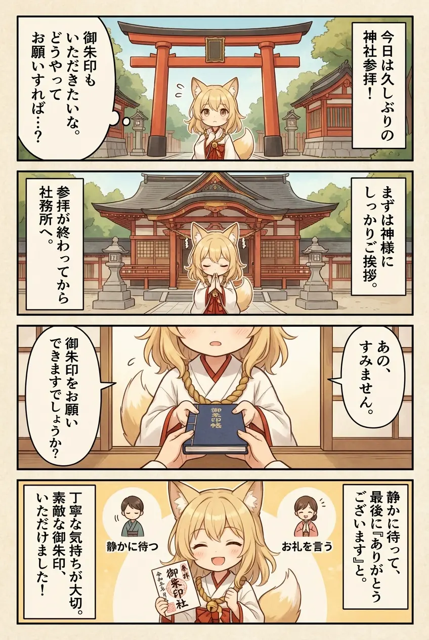 なんの神様.jp | 神社で御朱印をお願いする言い方｜失礼になりにくい一言とマナー