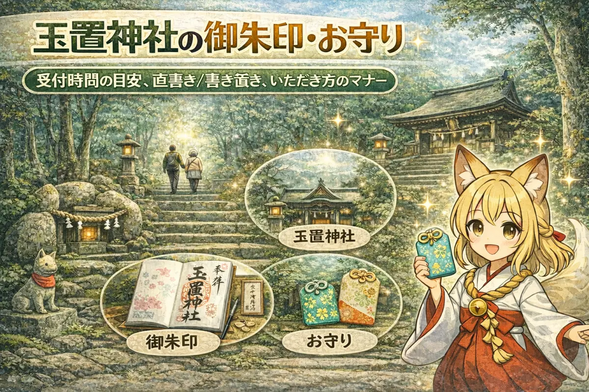 玉置神社のお守り御朱印