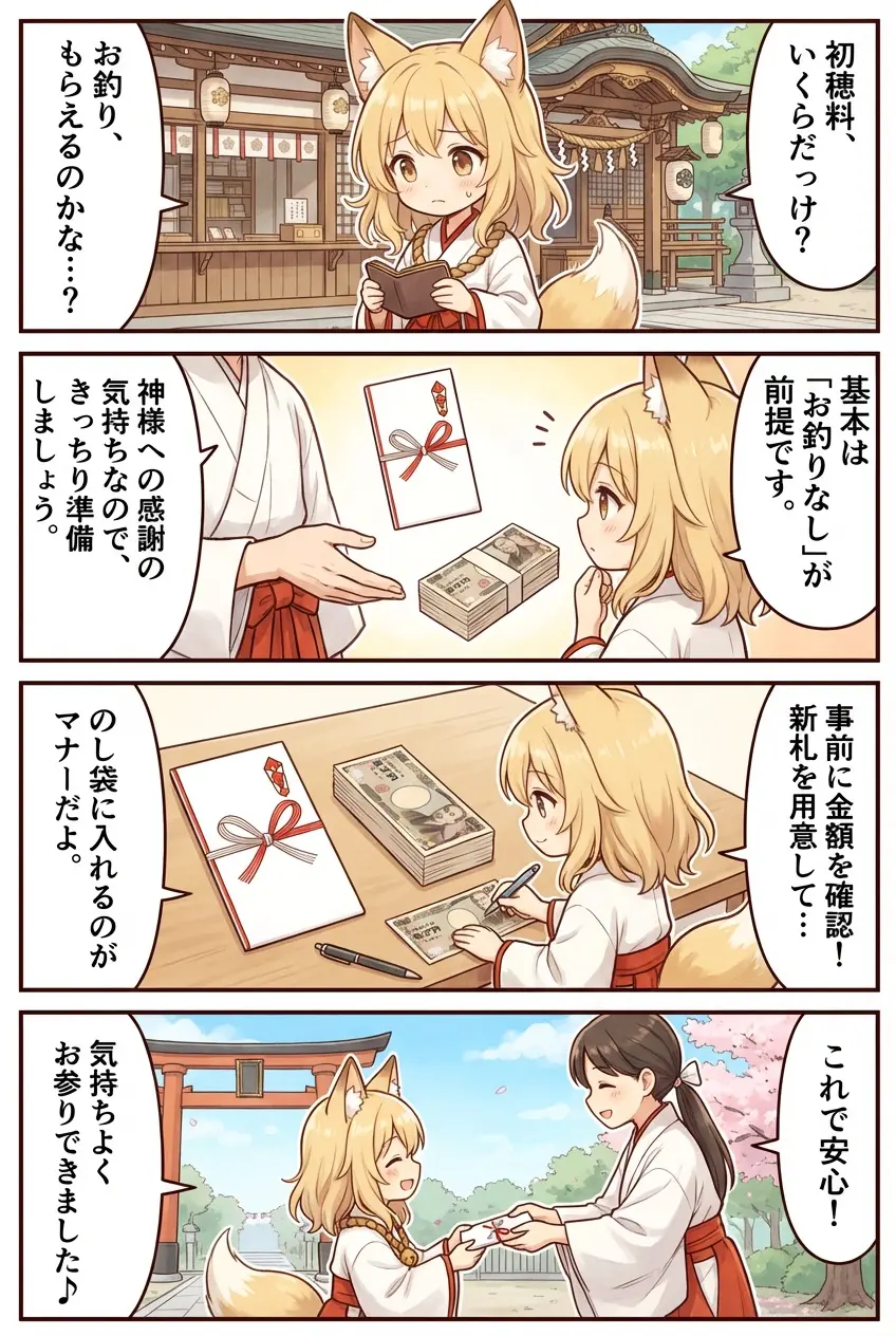 なんの神様.jp | 神社の初穂料はお釣りがもらえる？基本は「お釣りなし前提」…困らない準備のコツ