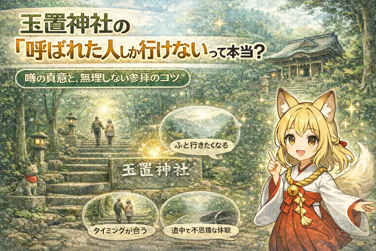 玉置神社玉置神社呼ばれた人しか行けない