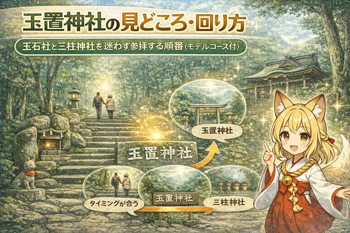 玉置神社迷わない回り方